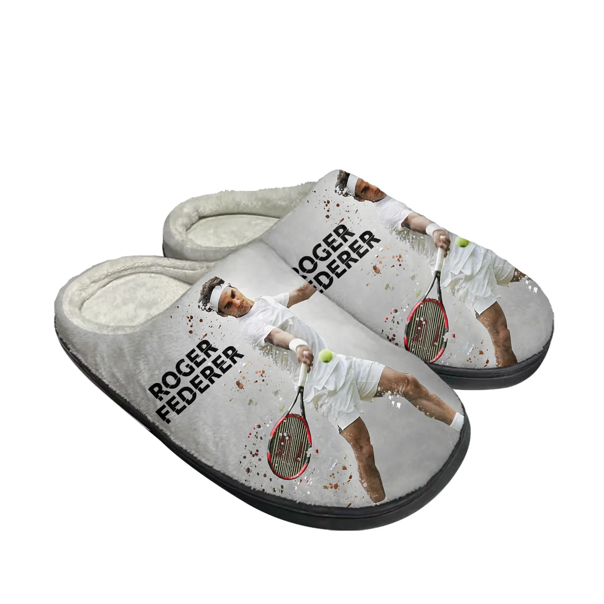 Women'S Shoes For Tennis - Tennis King Federer Home Cotton Slippers