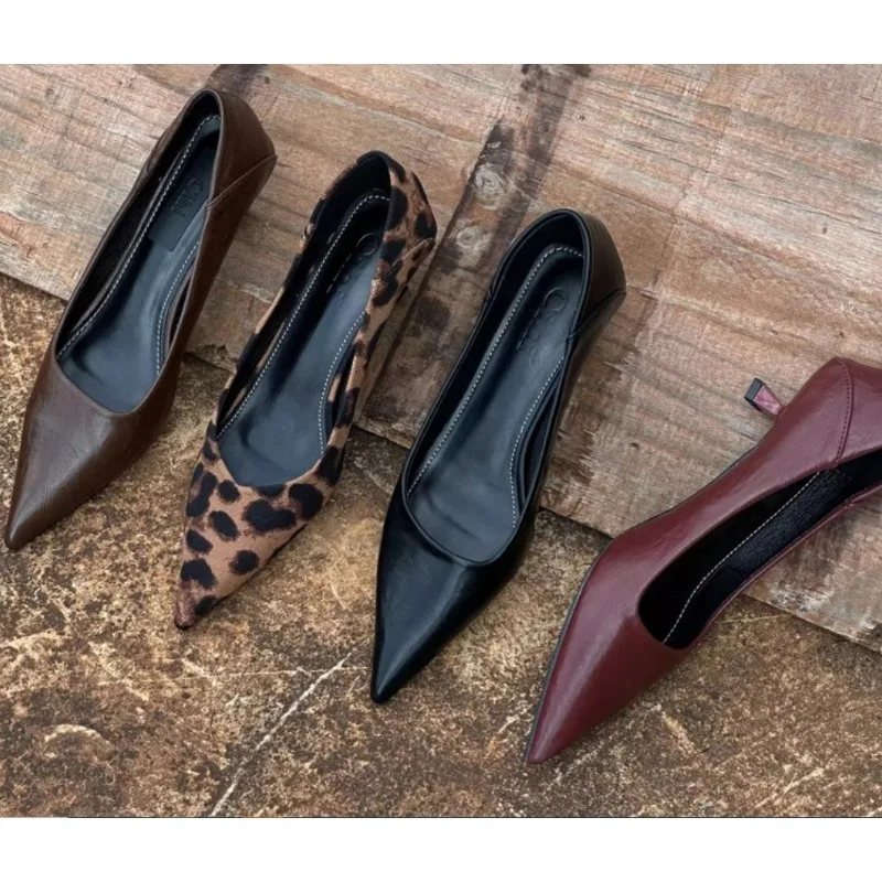 Women Shoes Formal - 2024 Women Sexy High Heels Burgundy