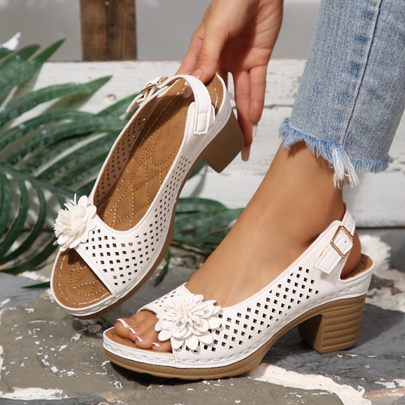 Women Chunky Heel Sandals Summ - Women'S Shoes Veja review and price