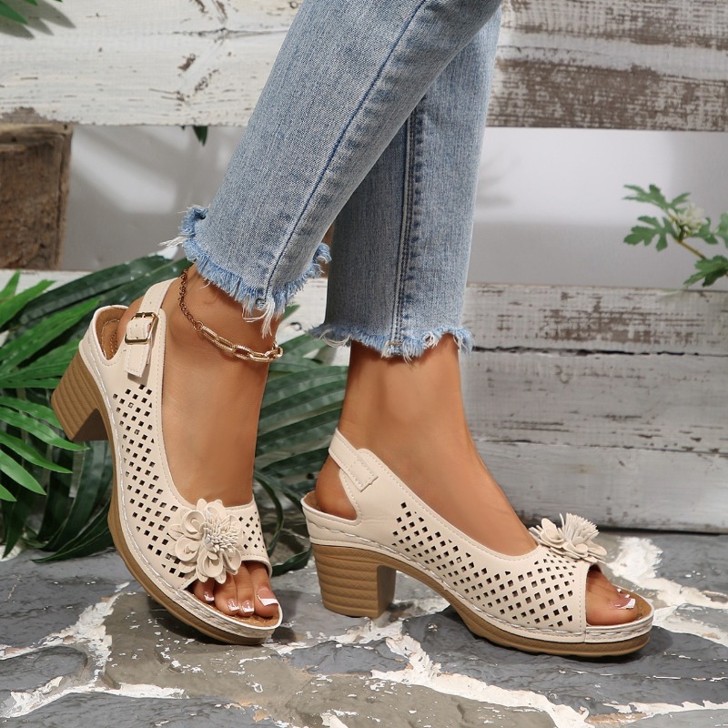 Women Chunky Heel Sandals Summ - Women'S Shoes Veja review and price