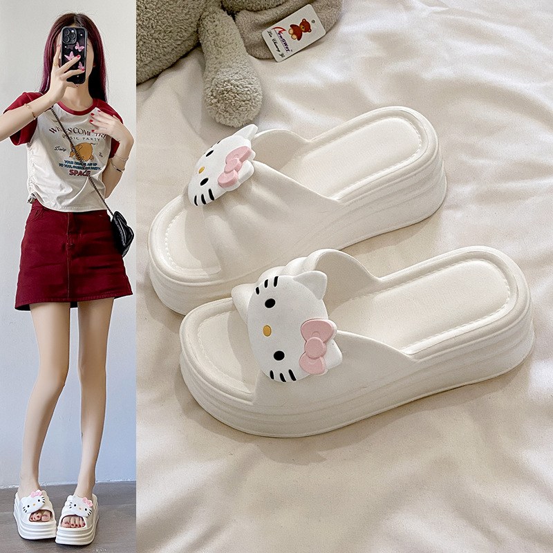 Cute Hello Kitty Women Slipper - Women'S Shoes For Flat Feet review and price