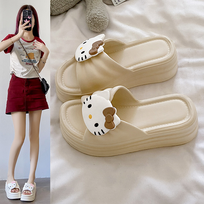 Cute Hello Kitty Women Slipper - Women'S Shoes For Flat Feet review and price