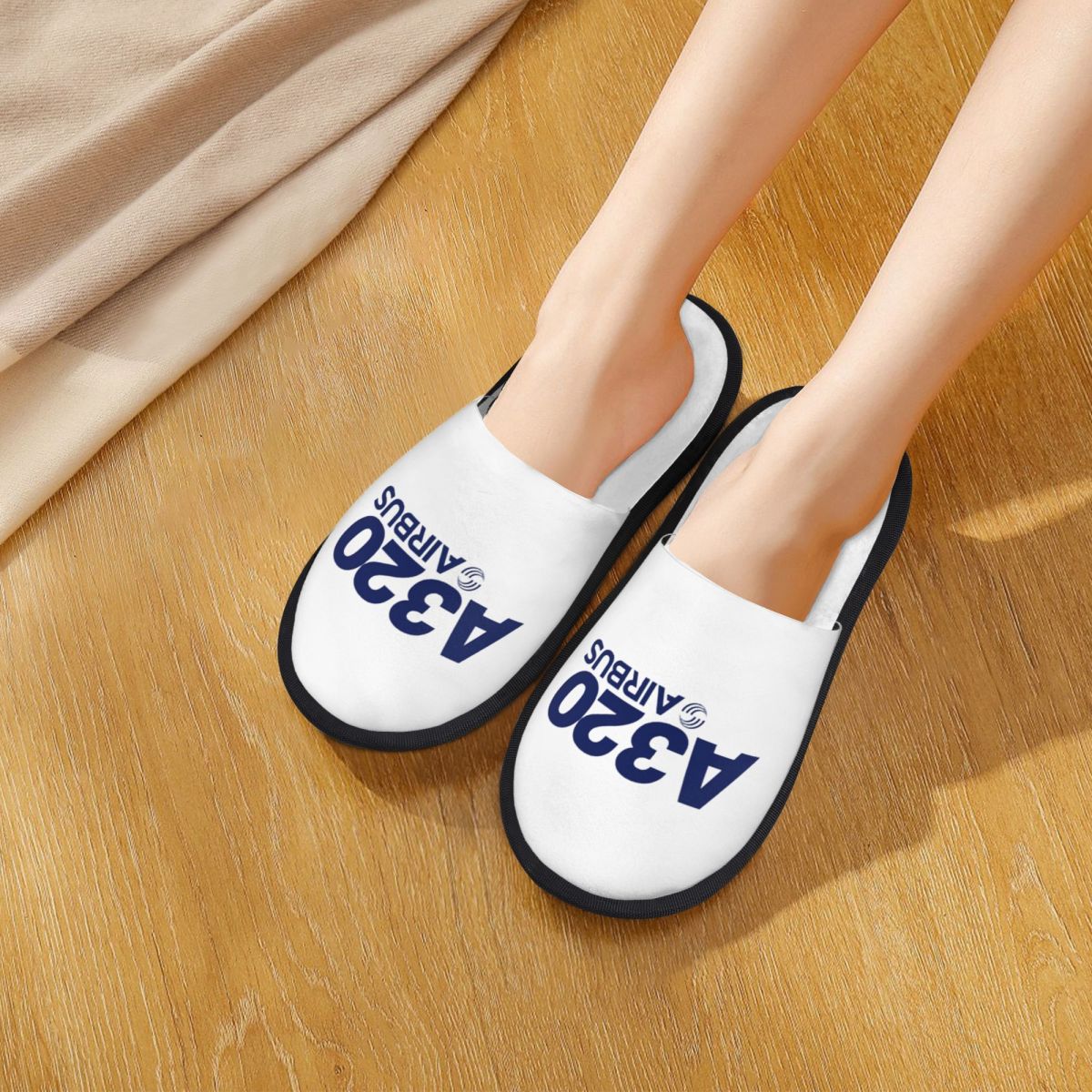 Custom Airbus A320 Logo Slippe - Women Shoes Logo review and price