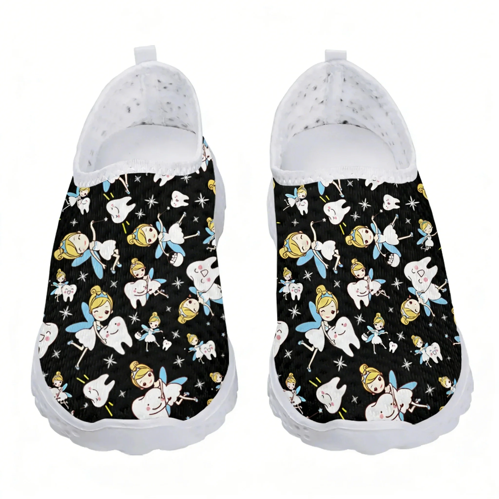 Cute Cartoon Nurse Elf/Teeth M - Women'S Shoes For Tennis review and price