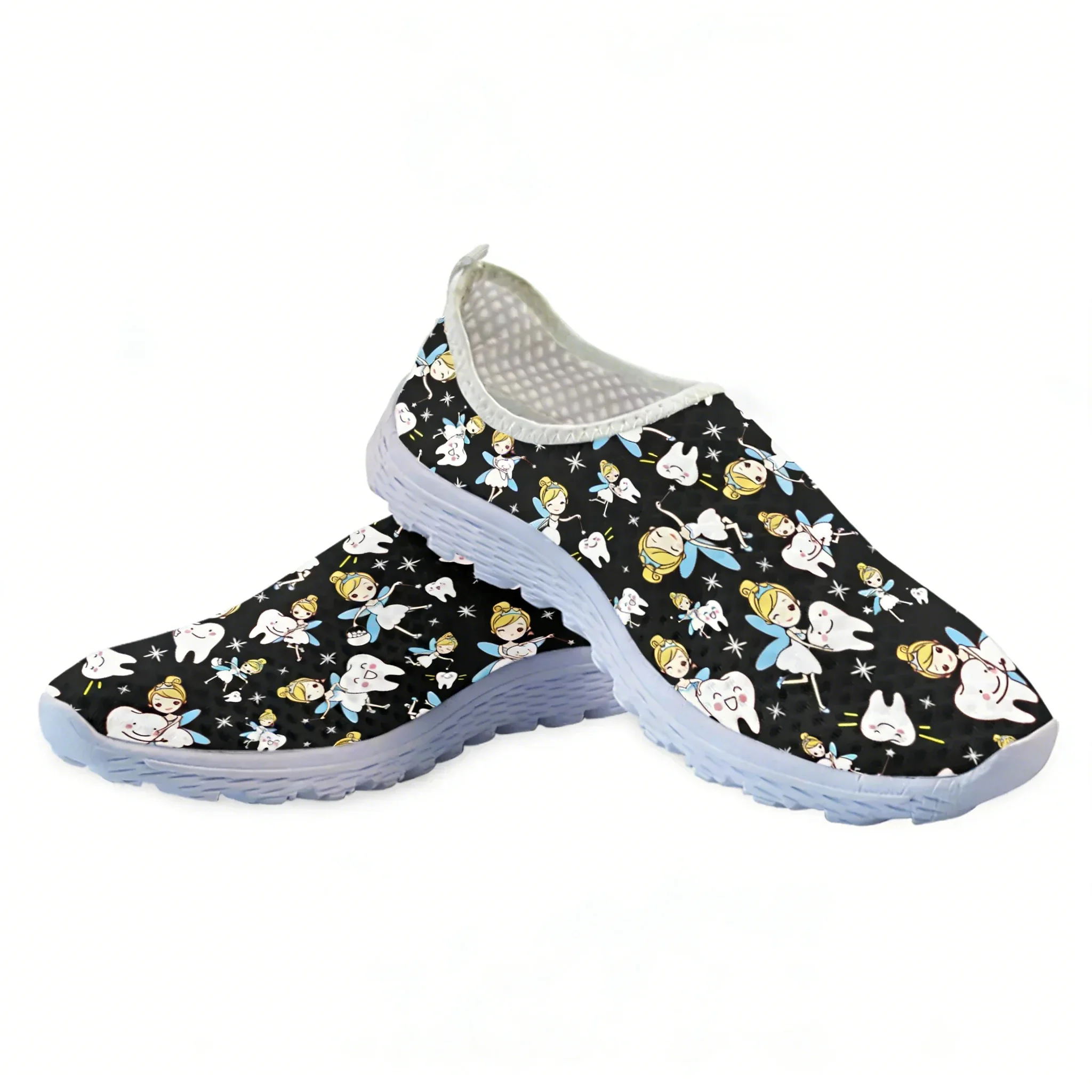 Cute Cartoon Nurse Elf/Teeth M - Women'S Shoes For Tennis review and price