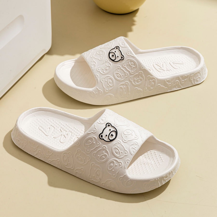 Printting Cute Bear Women Slip - Women Shoes Size To Men review and price