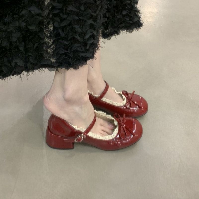 2026 Spring/Fall Women's High- - Women'S Shoes Burgundy review and price