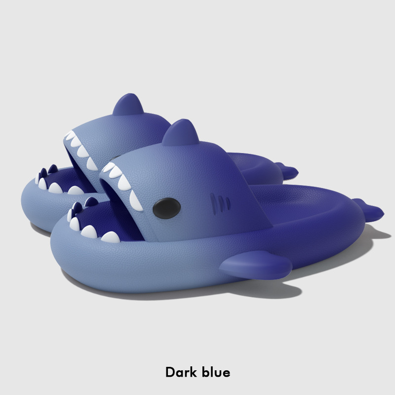 Cute Cartoon Shark Slippers Fo - Women Shoes Size To Men review and price