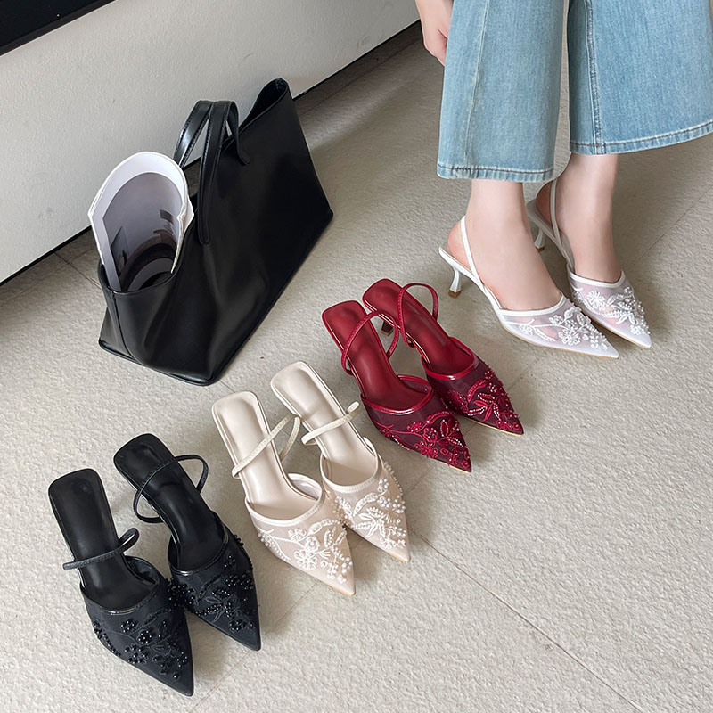 2026 Elegant Slingback Sandals - Women Shoes Branded review and price