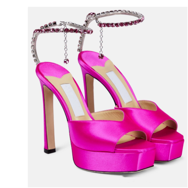 Colorful Chain Water Diamond S - Women Shoes Branded review and price