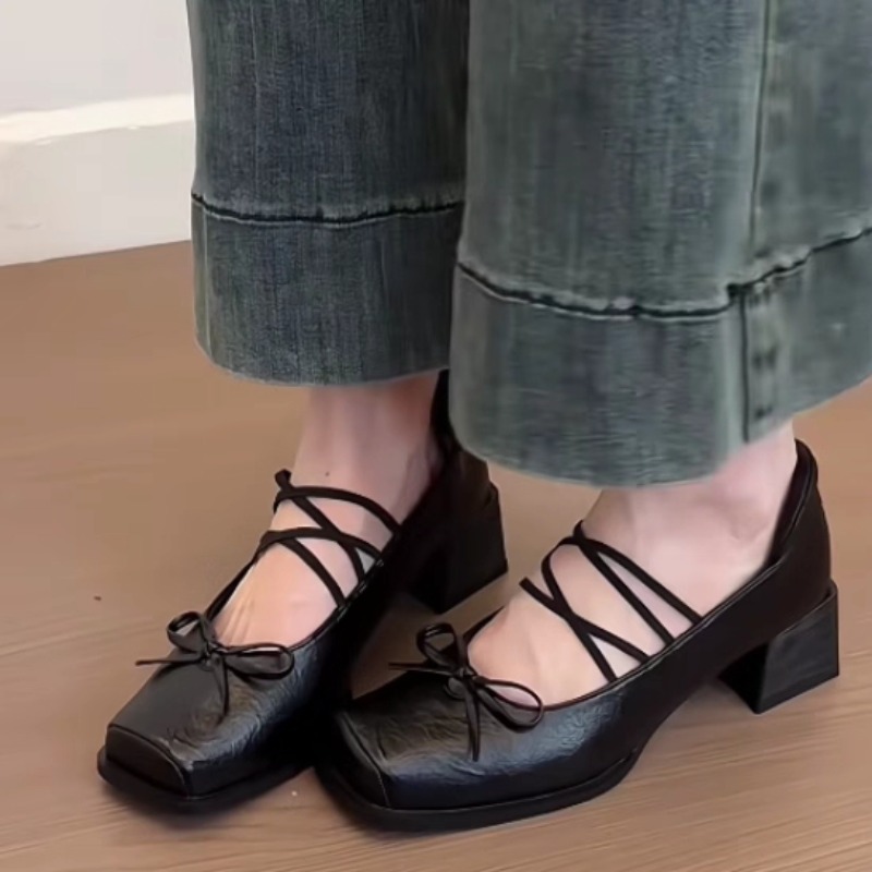 Single Shoes Fashion New Squar - Women'S Shoes Size 12 review and price