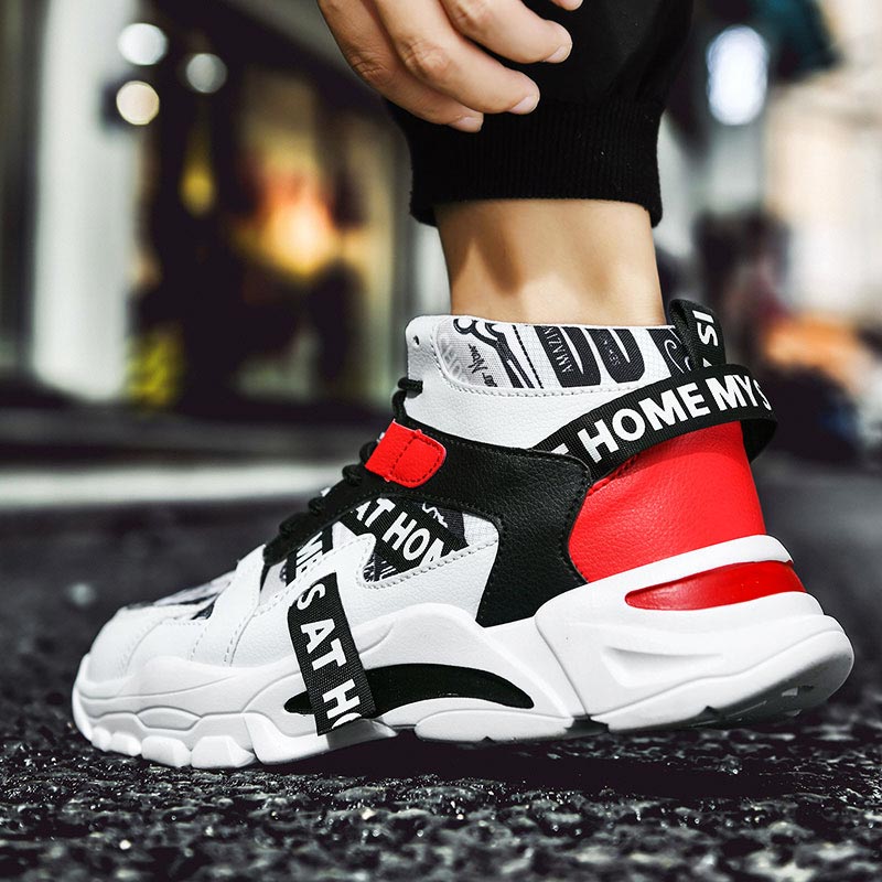 Large Size High Top Chunky Man - Women Shoes Japanese Brand review and price