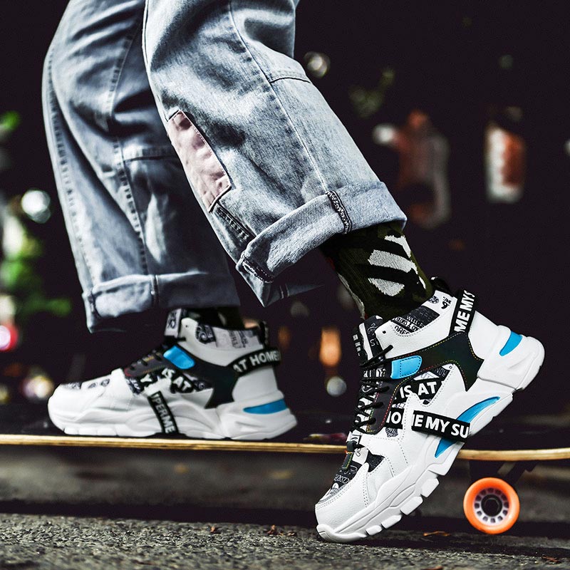 Large Size High Top Chunky Man - Women Shoes Japanese Brand review and price