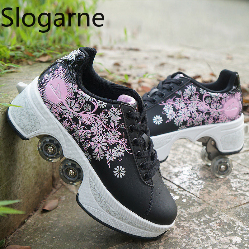 Women 4 Wheels Deformation Rol - Women Shoes Size To Men review and price