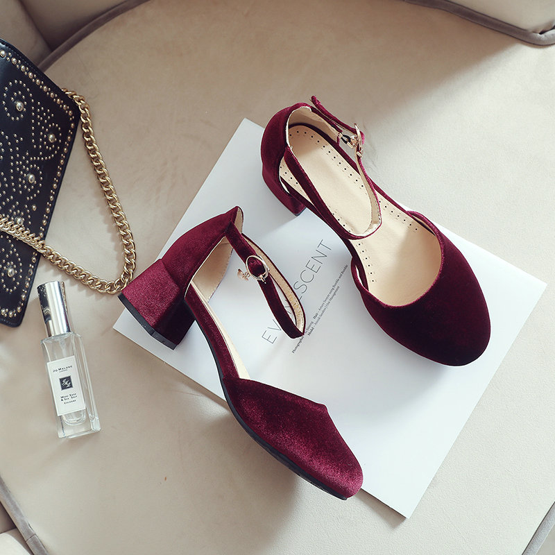 Velvet Velour Green Burgundy C - Women'S Shoes Burgundy review and price