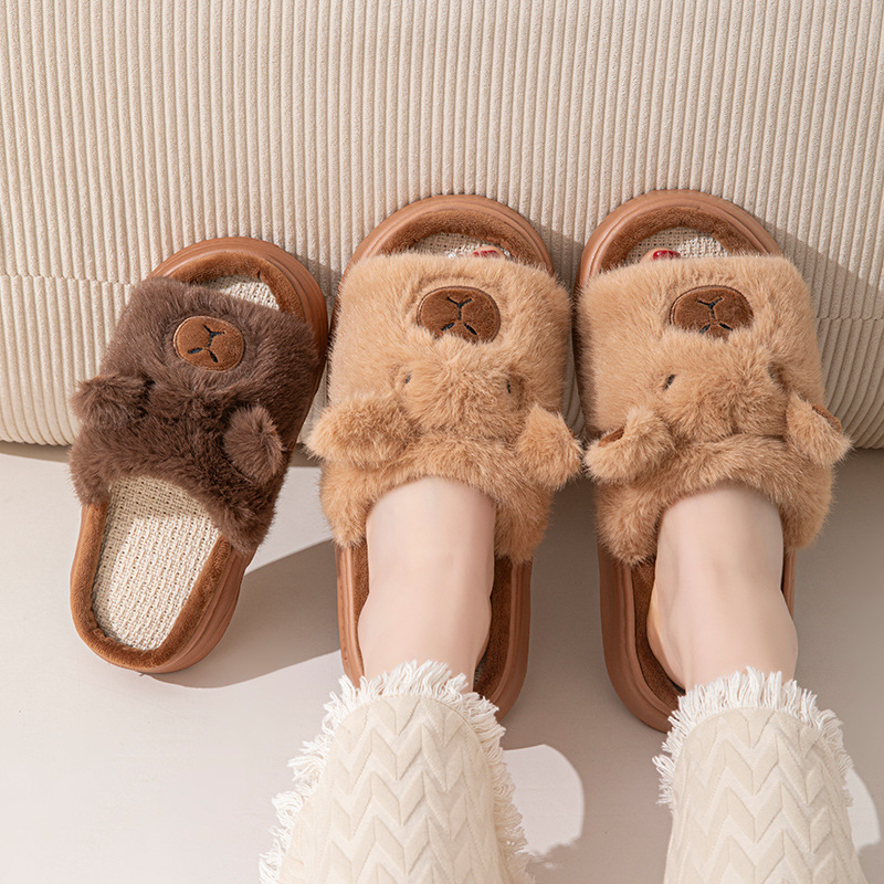 Hemp Cartoon Women's Slippers  - Women'S Shoes For Flat Feet review and price