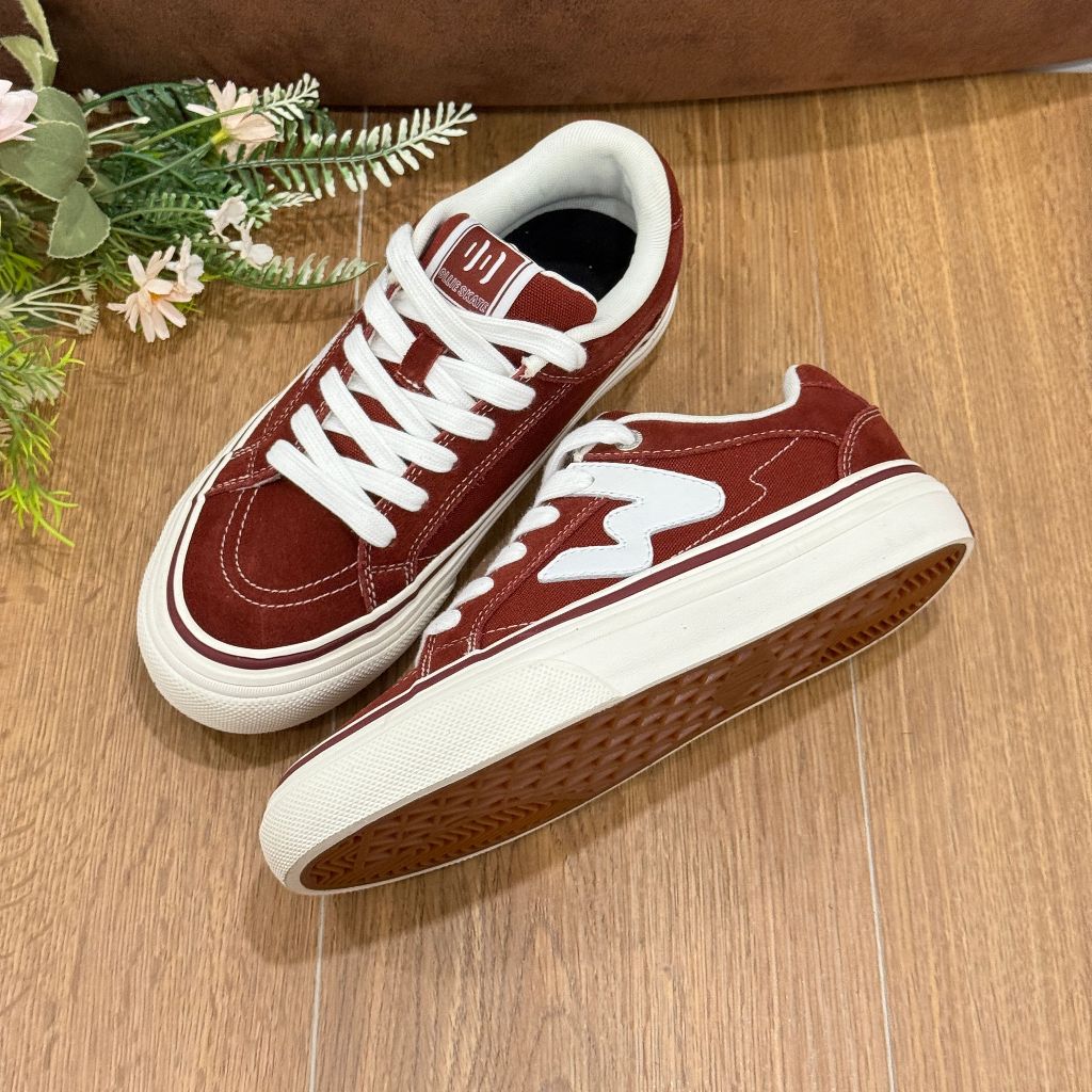Ollieskate Burgundy Suede Canv - Women'S Shoes Burgundy review and price
