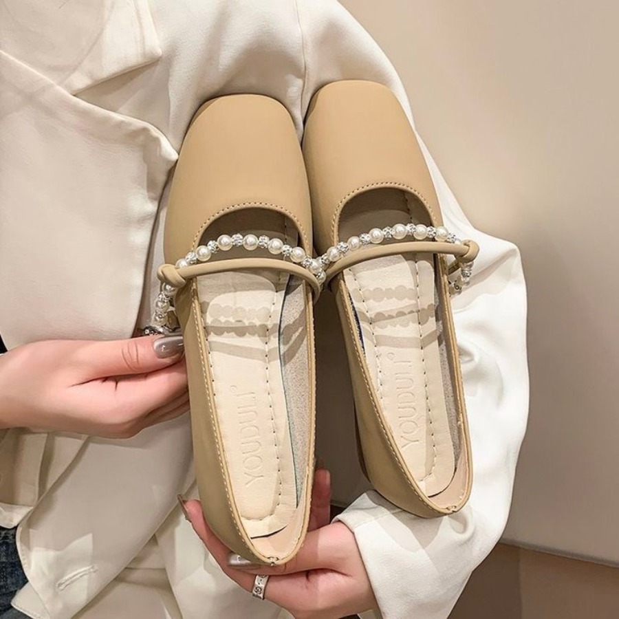 New Elegant French Flat Shoes  - Women Shoes Elegant review and price