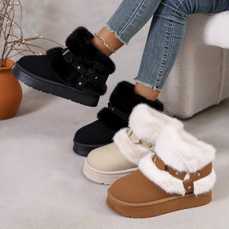 Plush Snow Boots Women's 2026  - Women'S Shoes Size 12 review and price