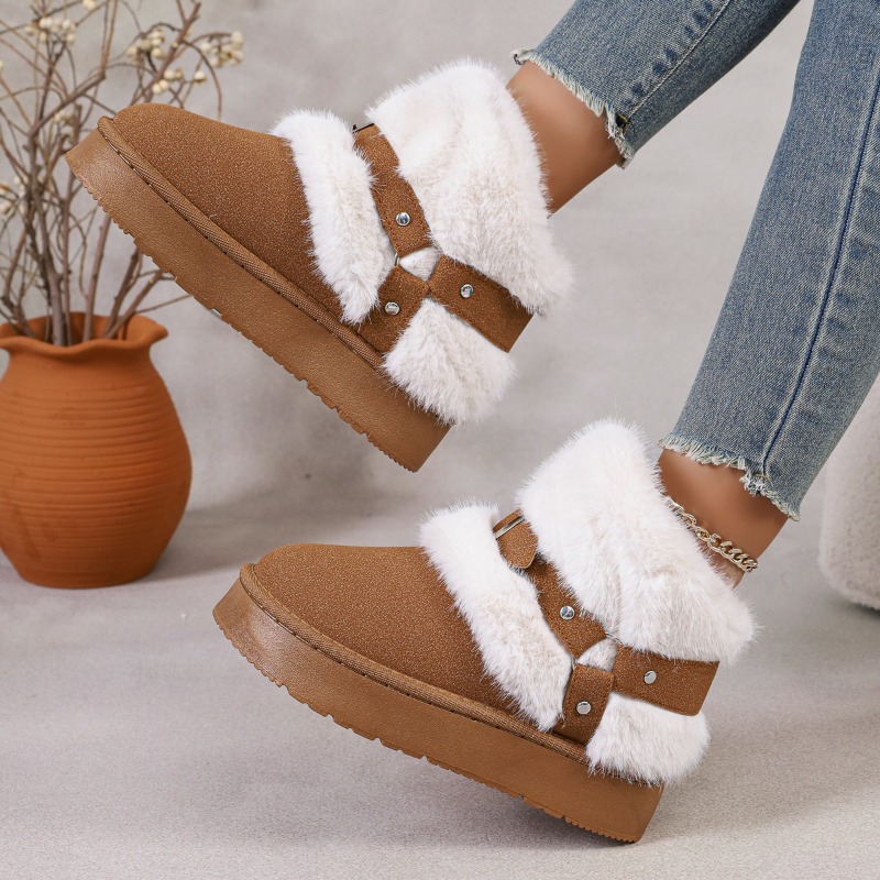 Plush Snow Boots Women's 2026  - Women'S Shoes Size 12 review and price