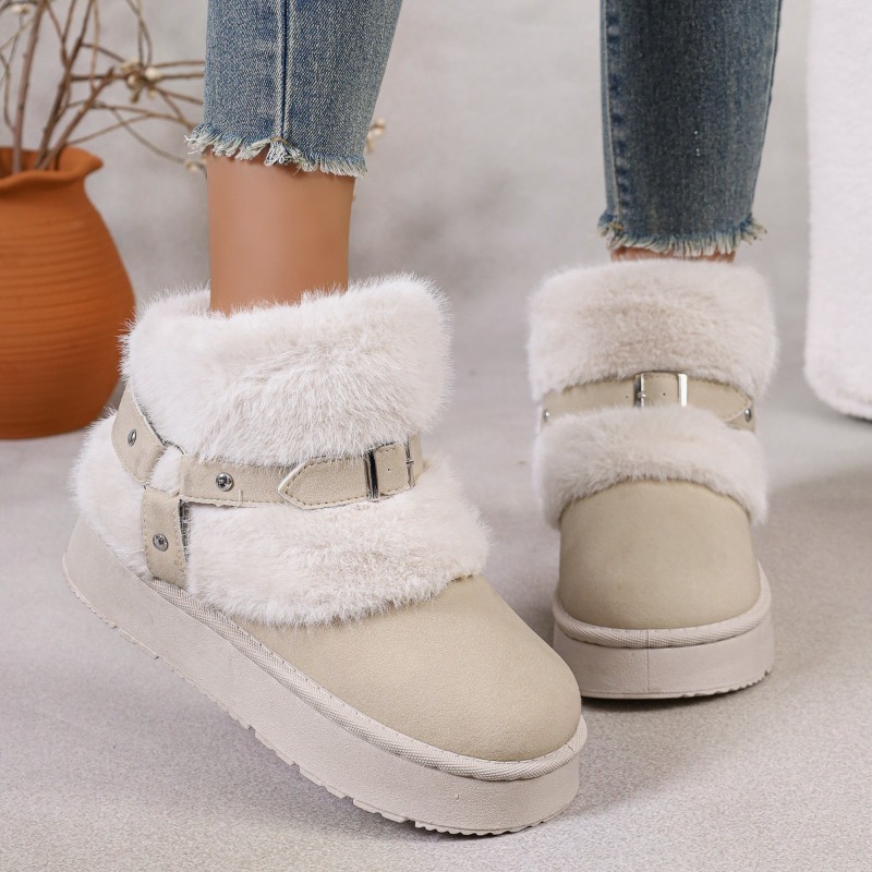 Plush Snow Boots Women's 2026  - Women'S Shoes Size 12 review and price