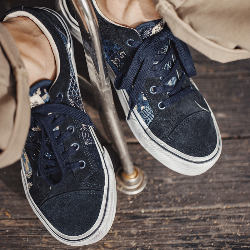 Maden Japanese Retro Printing  - Women Shoes Japanese Brand review and price