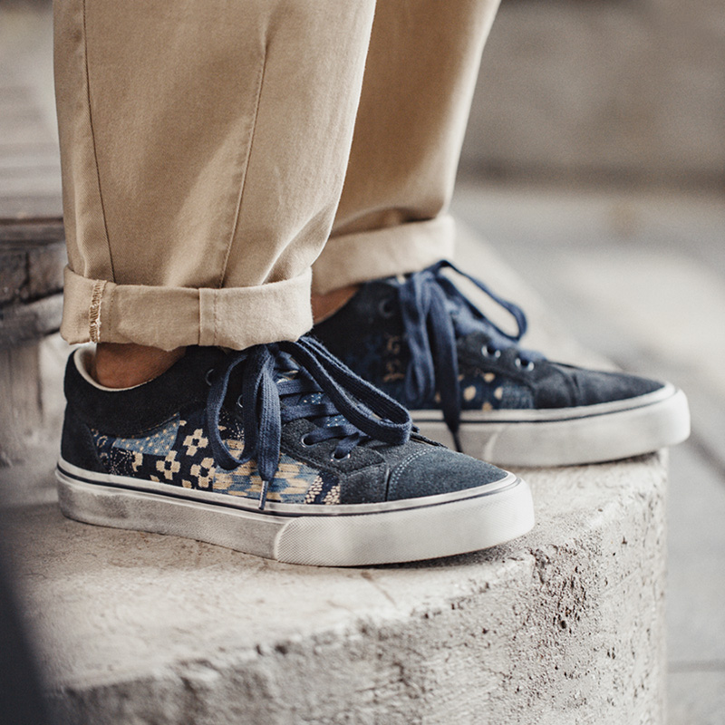Maden Japanese Retro Printing  - Women Shoes Japanese Brand review and price