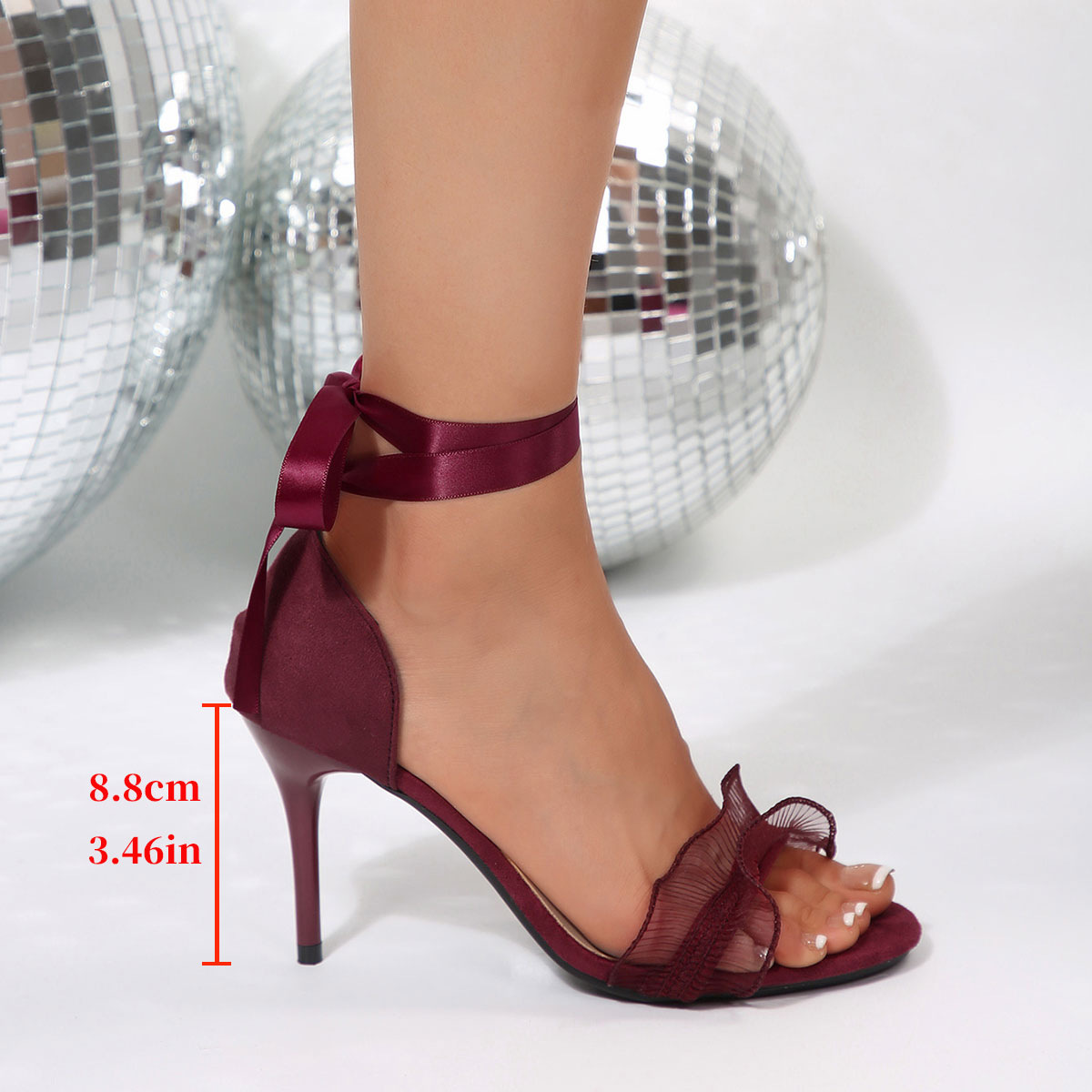 Lace Decorative Black High Hee - Women Shoes Formal review and price